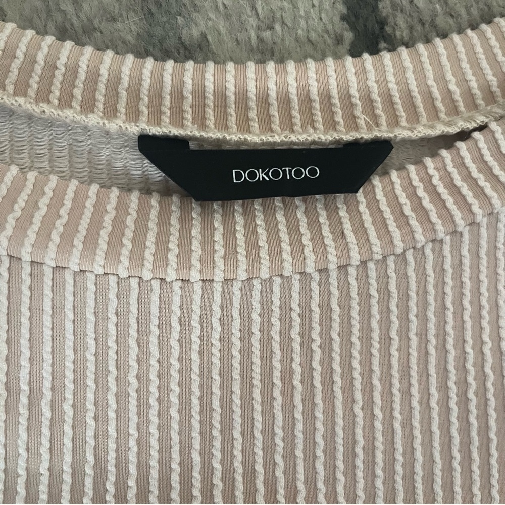 Colorblock Ribbed blouse, size Large - Picture 5 of 9